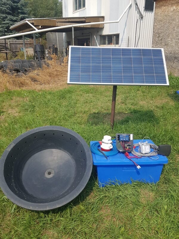 solar watering system